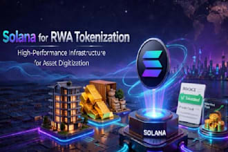be blockchain developer for ai web3 dapp, token launch, rwa on solana robinhood