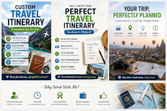 create a custom travel itinerary with maps, budget and local