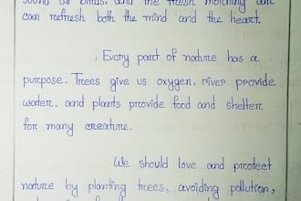 write beautiful handwritten notes on paper