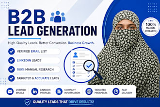 do b2b lead generation and verified email list building
