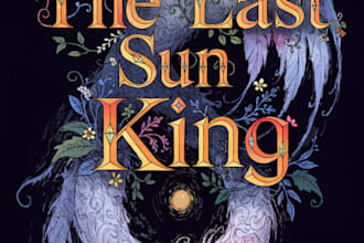 draw fantasy book cover, illustration