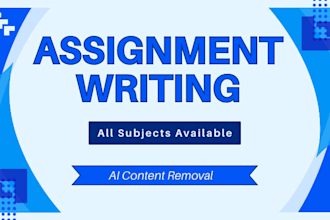 do assignment as a professional assignment writer