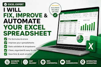 fix, improve and automate your excel spreadsheet
