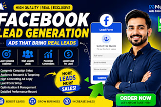 create high converting facebook lead generation ads using meta ads manage
