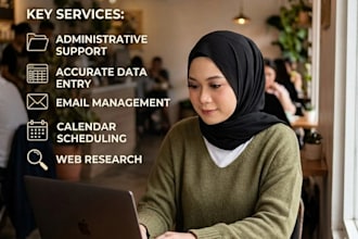 be your dedicated general virtual assistant and personal admin assistant