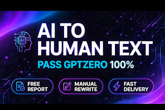 manually rewrite and humanize ai content to pass gptzero