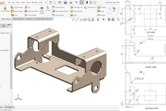 do solidworks sheet metal design for laser cutting cnc bending and manufacturing