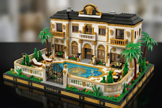 design custom lego house and architecture moc with interior and exterior