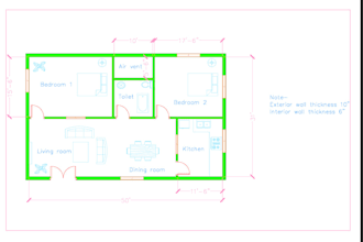 do 2d autocad floor plans