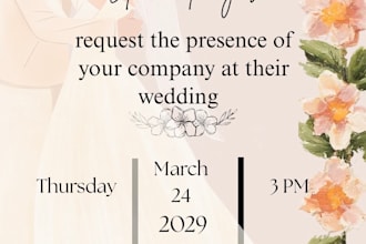 create elegant wedding invitation cards