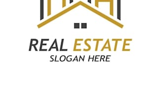 design a luxury and modern real estate logo
