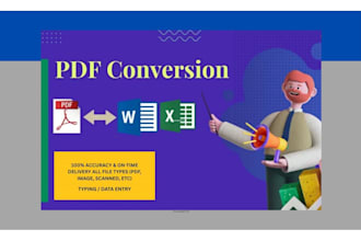 convert PDF to word, excel, powerpoint,or editable documents