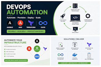 build devops automation using ansible awx terraform and cicd
