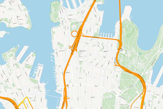 create a custom vector map for real estate and business presentations