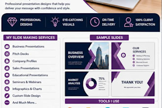 create professional and attractive slides