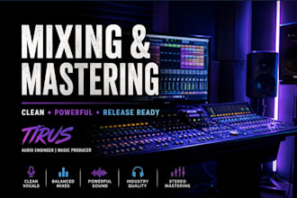 professionally mix and master your song on pro tools