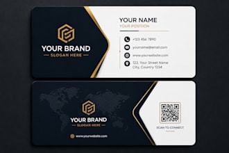 design a modern and professional business card