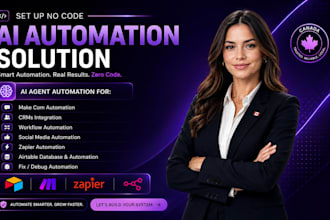 fix, setup make com, make com automation, api zapier automation, make com expert