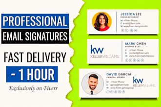 design responsive HTML email signature for best email market