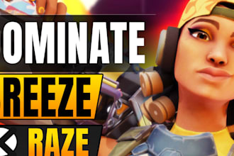 design a catchy youtube gaming thumbnail