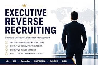 manage your executive reverse recruiting and job search