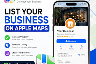 list your business on apple and google maps