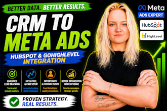 connect hubspot or gohighlevel CRM to meta pixel and capi