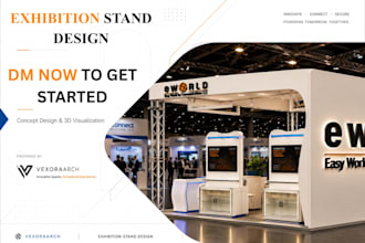 design professional trade show booths and exhibition stands