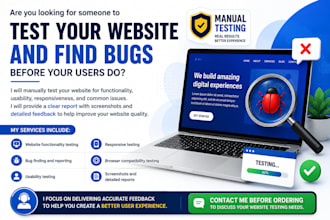 perform professional website QA testing