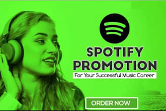 do spotify album promotion, spotify music track promotion