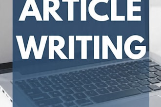 write seo post and articles for your website