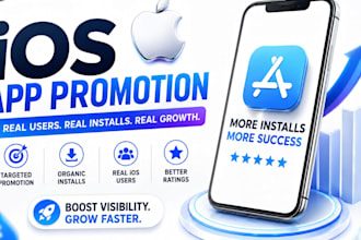 promote ios app, increase app installs, app marketing, ios game promotion, ios