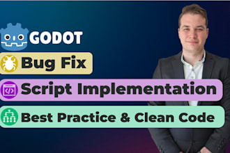 code review and bug fix your godot project