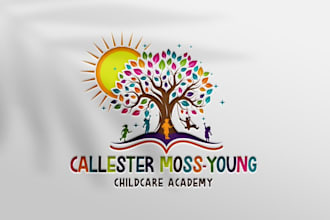 design daycare, preschool, childcare or kindergarten website