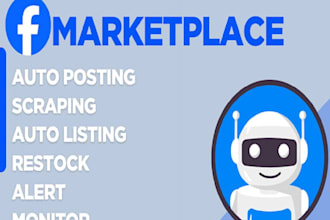 do facebook marketplace bot, auto posting bot, auto listing bot, inventory bot