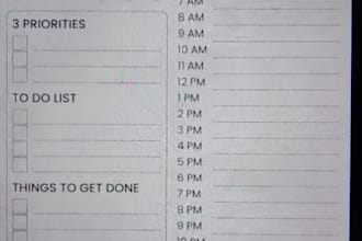 design custom daily planner