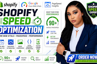 optimize shopify speed core web vitals page speed optimization