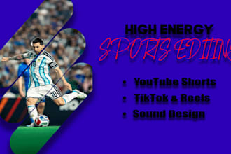 edit viral football shorts and reels for youtube and tiktok