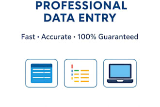 do accurate data entry in excel and google sheets
