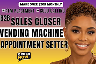 cold calling vending locator placement cold caller vending machine business lead