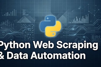 do python web scraping data extraction and automation script