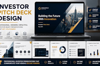 design an investor pitch deck for startups