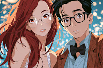 anime manga comic book illustration manga comic book artist webtoon cover art