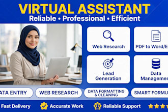 do data entry, copypaste and web research