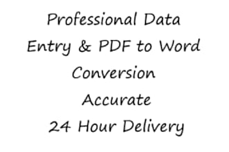 do fast and accurate typing, pdf to word, handwritten to word
