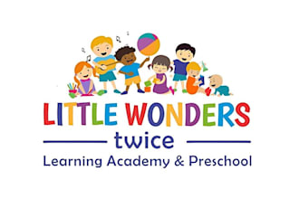 design perfect logo for kids shop, baby store, childcare, toy shop and children
