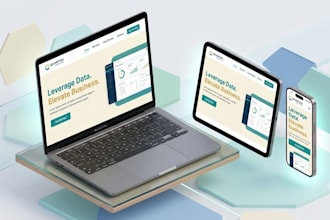 build a modern responsive website or custom e commerce store