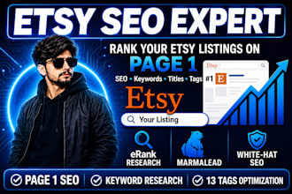 optimize etsy listings, etsy shop SEO, etsy keyword research, tags, and titles