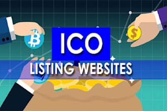do ico listing, token listing, coin listing on coin gecko
