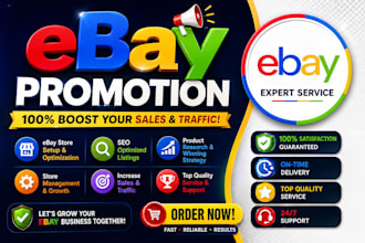do ebay promotion marketing advertising to increase sales traffic